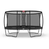 Berg Champion Grand Ovale Trampoline 470x310 met deluxe veiligheidsnet