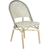 Oviala - Grijze rotan en tuinstoel - Marais