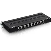 Trendnet TC-P08C6AS Patchpaneel , 8-poorts Cat.6A afgeschermd voor wandmontage