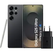 Samsung Galaxy S25 Ultra 1TB Zwart 5G + Oplader 25 Watt Zwart