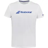 Babolat Tennisshirt Men Exercise Tee White White 2024-S