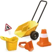 Hape Zandschep en emmer dumperwagen set - - vanaf 3 jaar