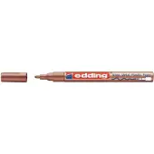 Edding 751 Permanent Lakmarker Koper Fijn Ronde punt 1 - 2 mm Waterbestendig