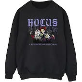 Disney Dames/Dames Hocus Pocus Hallows Eve Sweatshirt (Zwart)