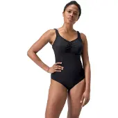 Speedo Shaping Aquanite Swimsuit Zwart UK 34 Vrouw