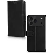 Mobilize Premium Gelly Wallet iPhone 17 Pro Hoesje Zwart