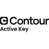 Contour Design Design Active Key AK-4400-T, Volledige grootte (100%), Kabel, USB, Schuifschakelaar, Wit
