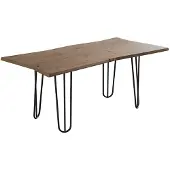 Vicco Yan Salontafel – 100 x 50 cm Ambachtelijk