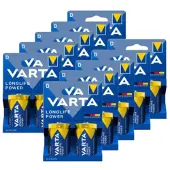 Varta Longlife Power LR20 / D Alkaline Batterij 20 stuks