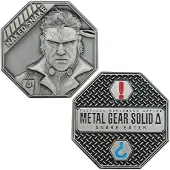 Fanatic Metal Gear Solid Delta Collectable Coin Naked Snake Limited Edition Coins