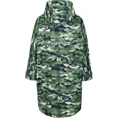 Regatta Camouflage Waterdichte Veranderjas voor Kinderen/Kinderen (Cactus groen/roze toverdrank)