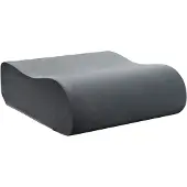 vidaXL Zitkussen Effen Grijs 40 x 40 x 13 cm PU Schuim