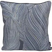 NOVÉE Sierkussen midnight leaves | 45 x 45 cm | jacquard/polyester