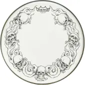 Remo Tt-0813-ax-t01 - -pelle Tattoo Skull 13 drumvel