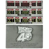 Fanattik Back To The Future Ingot 40th Anniversary Time Circuits Limited Edition Coins