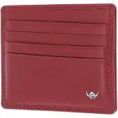 Golden Head Leren kaarthouder Polo RFID Protect Kartenetui 4440 Rot donkerrood