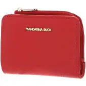 Mandarina Duck Leren portemonnee Mellow Wallet Diva rood