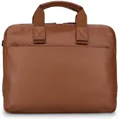 Jost laptoptas business tas met laptopvak Tromsoe Business Bag Cognac Lichtbruin