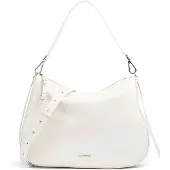 Coccinelle Handtas 'Nory Handbag Grained Leather' parelwit