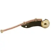 BREG Messing Bootsmanfluitje 14 cm