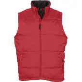 Sol SOLS - "Warm" fleece vest voor heren/dames, uni model LT3202 (maat L) (rood)