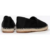 WITTCHEN - Espadrilles - Gevlochten Neus - Zwart - Textiel