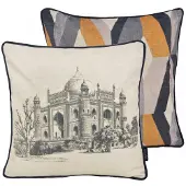 Gek op kussens! Sierkussen velvet taj mahal | 45 x 45 cm | polyester