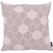 Gek op kussens! Sierkussen hexagon paars | 45 x 45 cm | katoen/polyester