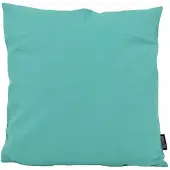 Gek op kussens! Uni aqua | 45 x 45 cm | kussenhoes | katoen / polyester