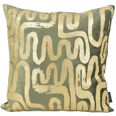 NOVÉE Naja verde | 45 x 45 cm | kussenhoes | velvet/viscose