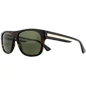 Gucci Zonnebril GG0341S 003 Havana Groen