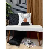 NOVÉE Velvet cross | 45 x 45 cm | kussenhoes | velvet/polyester