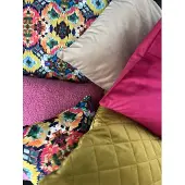 NOVÉE French velvet mosterd | 30 x 50 cm | kussenhoes | velvet/polyester