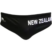 Turbo New Zealand Swimming Brief Zwart XL Man