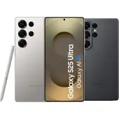 Samsung Galaxy S25 Ultra 256GB Grijs 5G + Kindsuit Back Cover Zwart
