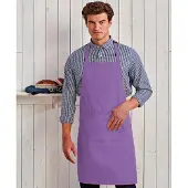 Premier Dames/Dames Kleuren Bipschort Met Zak / Werkkleding (Rijke Violet)