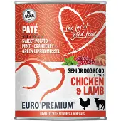 Euro Premium Paté Senior Hondenvoer Nat Chicken & Lamb 400 Gr