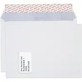 Elco Office Enveloppen Met Venster C4 324 (B) x 229 (H) mm Kleefstrip Wit 120 g/m² 50 Stuks