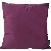 Gek op kussens! Velvet aubergine | 45 x 45 cm | kussenhoes | polyester