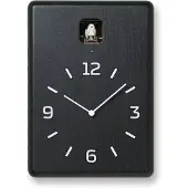 Lemnos Moderne Koekoeksklok Cucu 26cm Zwart