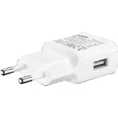 Samsung EP-TA200EWE 1x USB-A, 1x Micro-USB Wit