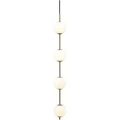 UMAGE Hanglampe , Audrey, dimbare, Goud / Messing, Woonkamer, Metaal, Designer