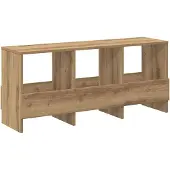vidaXL Tijdschriftenrek Artisan Eiken 102 x 30 x 45 cm