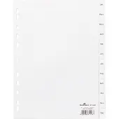 Durable Ordnerregister 611402 DIN A4 Jan-Dez geprägten Taben ws