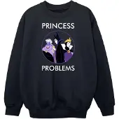 Disney Meisjes Schurken Prinses Hoofdpijn Sweatshirt (Zwart)