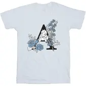 Disney Meisjes Alice In Wonderland Letter A Katoenen T-Shirt (Wit)