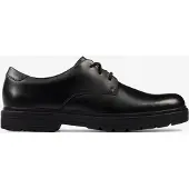 Clarks LoxhamDerby Y Zwarte Leren Schoenen