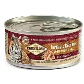 Carnilove Kattenvoer - Kalkoen en Rendier - Graanvrij, 12x100gr