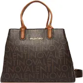 Mario Valentino Shopper 'Porte Document Regina Re Marron Femme Moro/Naturale' bruin
