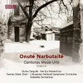 OUTHERE Lithuania National Symphony Orchestra, Kaunas State Choir, Gunta Gelgote, Nerijus Macevicius - Narbutaite: Centones Meae Urbi (Oratorio) (CD)